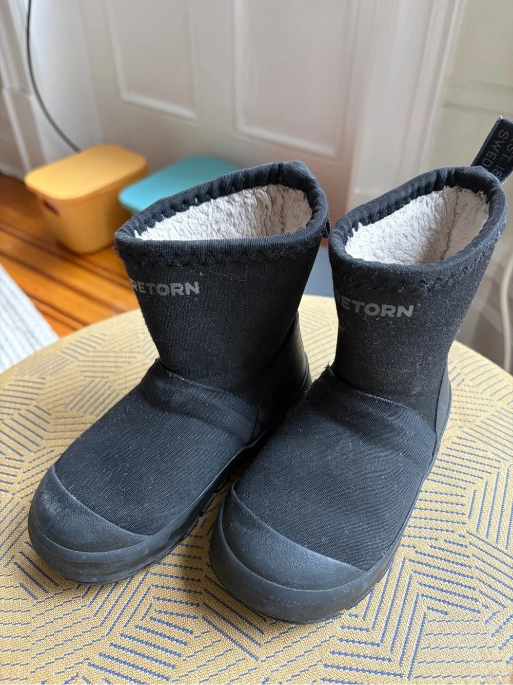 Tretorn kids Mimas Hybrid Fleece-Lined Waterproof Boots 25